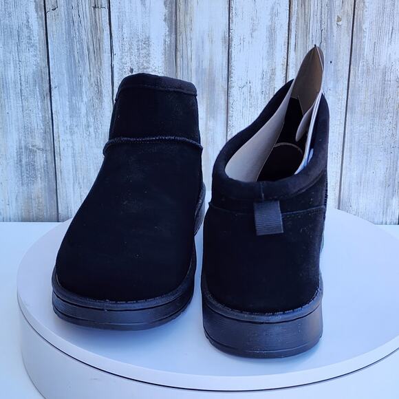 White Mountain Women's Inspo Booties - Size 8 - Black Suede - Picture 7 of 10